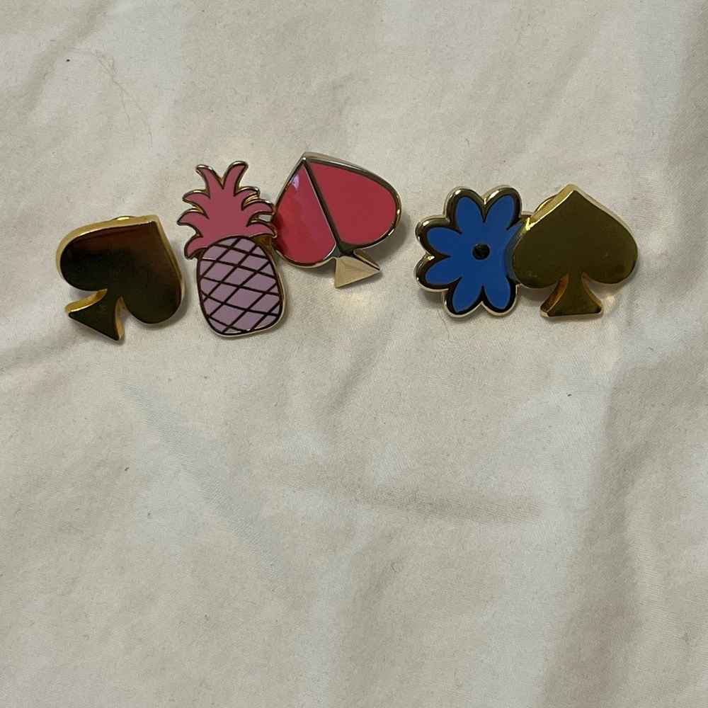 Kate, spade lapel pins